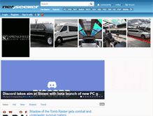Tablet Screenshot of neoseeker.com