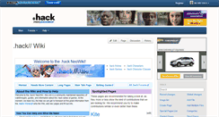 Desktop Screenshot of dothack.neoseeker.com