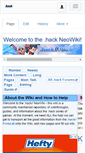 Mobile Screenshot of dothack.neoseeker.com