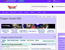 Tablet Screenshot of dragonquest.neoseeker.com