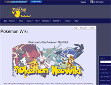 Tablet Screenshot of pokemon.neoseeker.com