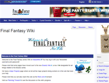 Tablet Screenshot of finalfantasy.neoseeker.com