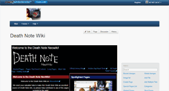 Desktop Screenshot of deathnote.neoseeker.com