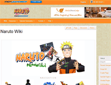 Tablet Screenshot of naruto.neoseeker.com