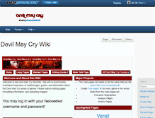 Tablet Screenshot of devilmaycry.neoseeker.com