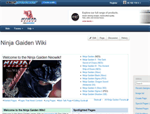 Tablet Screenshot of ninjagaiden.neoseeker.com