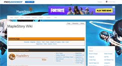 Desktop Screenshot of maplestory.neoseeker.com