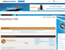 Tablet Screenshot of maplestory.neoseeker.com