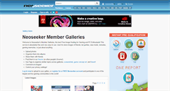 Desktop Screenshot of gallery.neoseeker.com