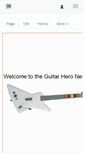 Mobile Screenshot of guitarhero.neoseeker.com