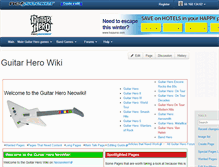 Tablet Screenshot of guitarhero.neoseeker.com