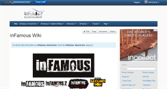 Desktop Screenshot of infamous.neoseeker.com