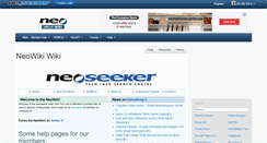 Desktop Screenshot of neowiki.neoseeker.com