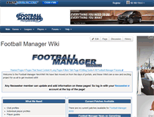 Tablet Screenshot of footballmanager.neoseeker.com